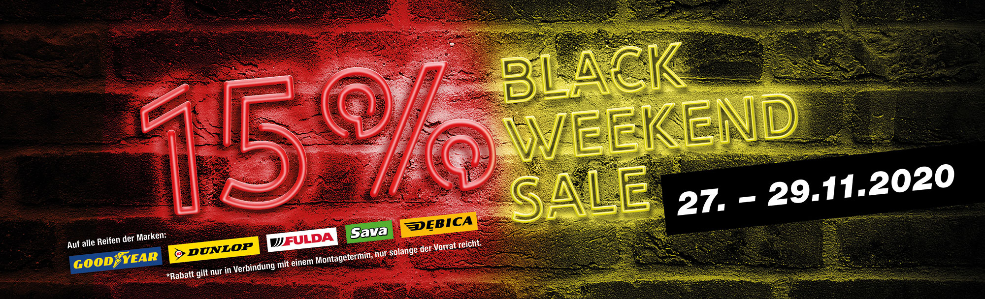 Black Weekend Sale