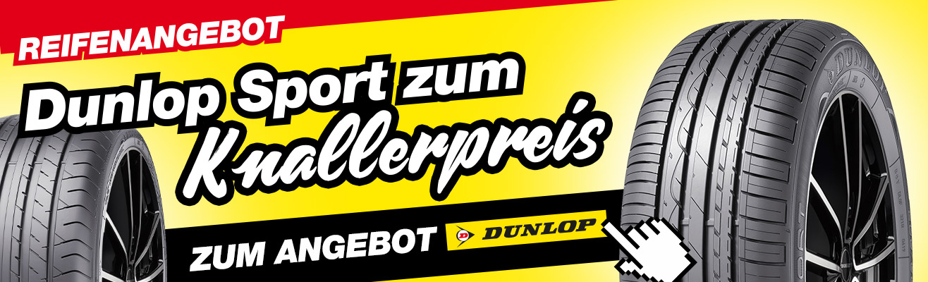 Der Dunlop Sport zum Knallerpreis